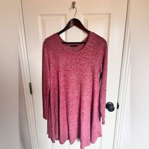 Super soft sweater dress in cute color